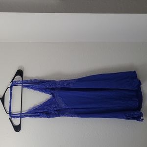 Blue lingerie nightie